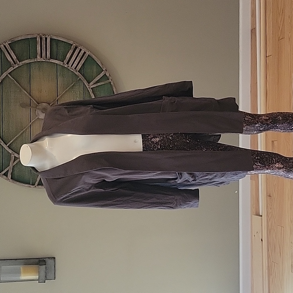 Eileen Fisher open front jacket/blazer